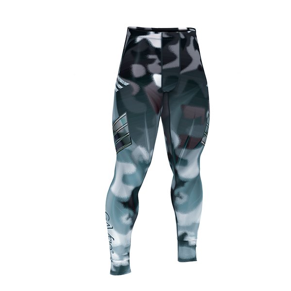 Gavelo Green Beret Men Compression Leggings - Image 2