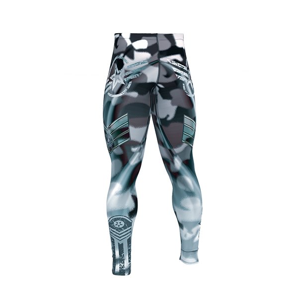 Gavelo Green Beret Men Compression Leggings - Image 3