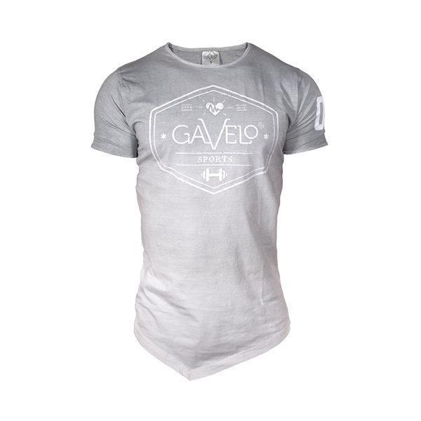 Gavelo Grey Dip Dye Men T-Shirt