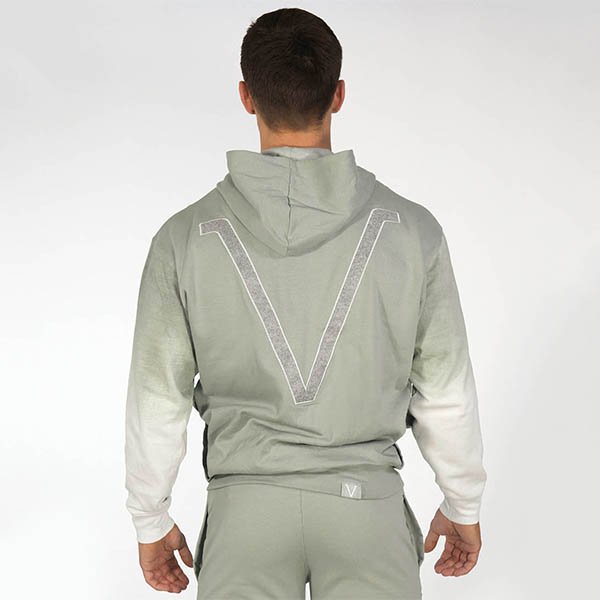 Gavelo Victory Men Hoodie Olive Grey - Image 3