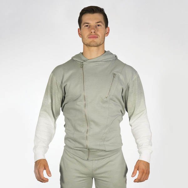 Gavelo Victory Men Hoodie Olive Grey